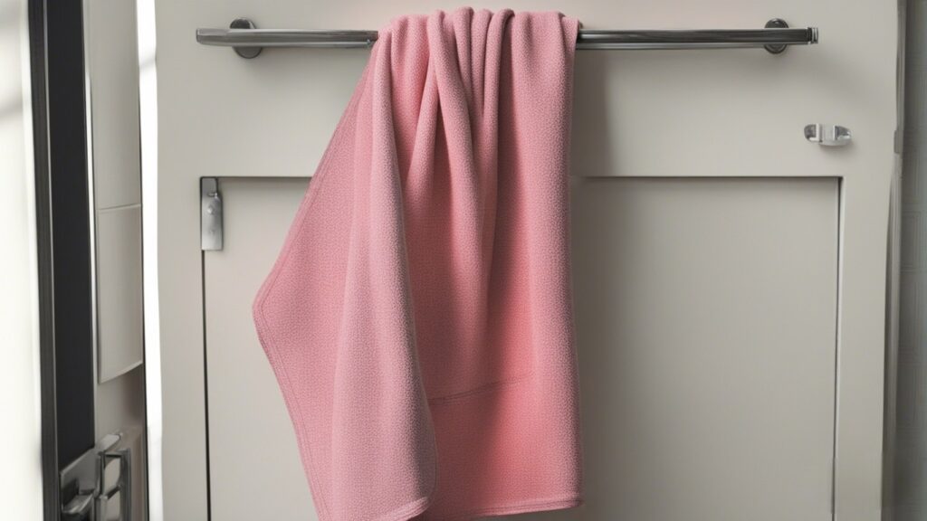 Quick Dry Towel hang on door rack
